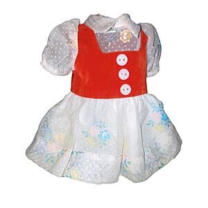 1972 Vintage Ideal Shirley Temple Dress made "Exclusively for Montgomery Ward"